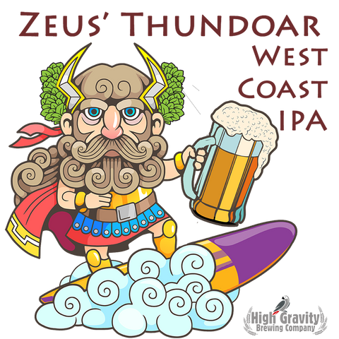 Zeus' Thundoar West Coast IPA