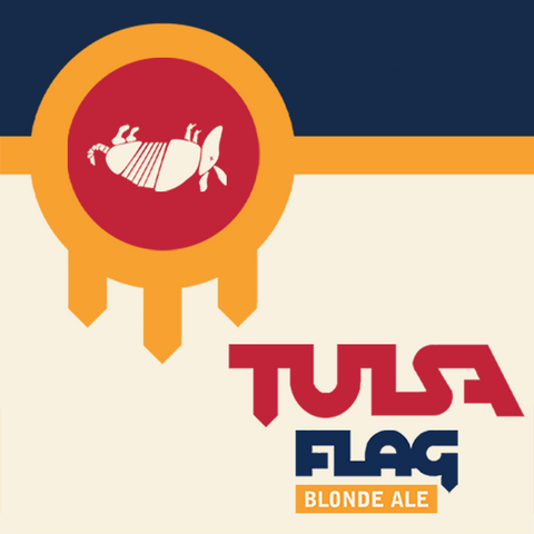 Dead Armadillo Tulsa Flag