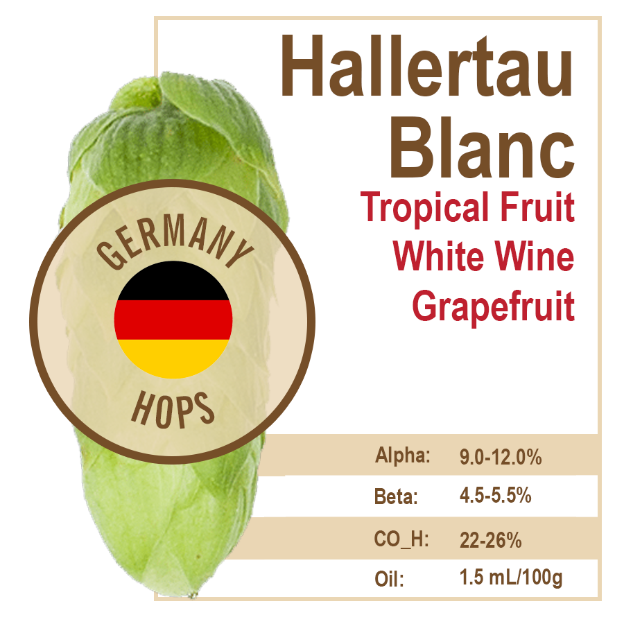 Hallertau Blanc (GR) Hops