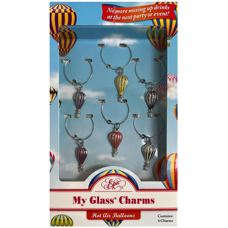 Wine Charms | Hot Air Ballons