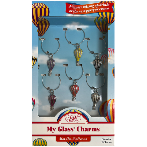 Wine Charms | Hot Air Ballons