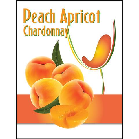 Island Mist Peach Apricot Chardonnay Labels