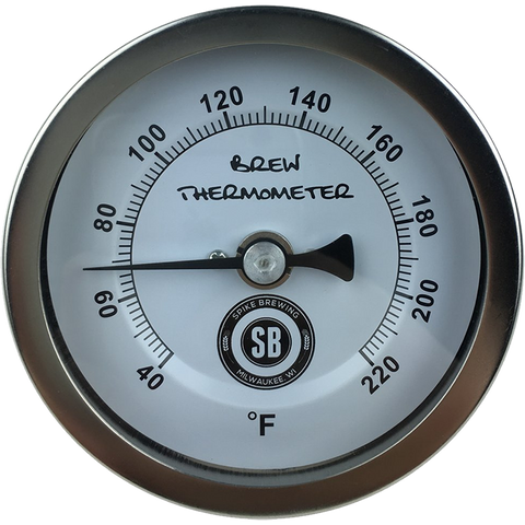 Thermometer | Spike 3" Dia. NPT Adjustable
