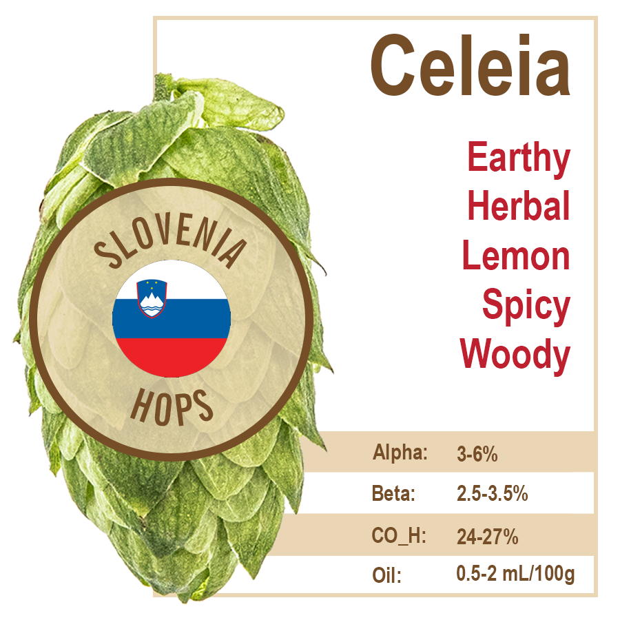 Celeia Gold (SI) Hops
