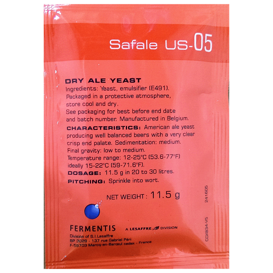 Safale US-05 Yeast