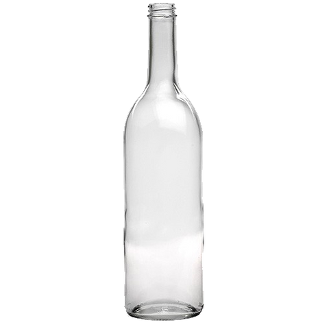 Bottles | Wine | 750ml Bordeaux Clear Screw Top