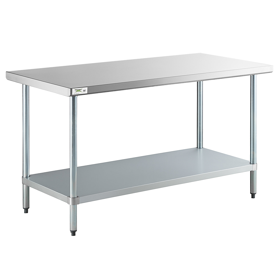 Work Table Stainless Steel (30 x 60 in.)