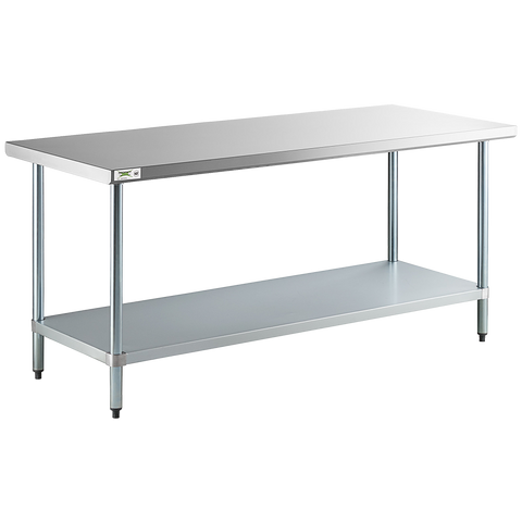 Work Table Stainless Steel (30 x 72 in.)